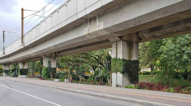 Paredes y columnas de Medellín se comenzaron a transformar en Muros Verdes