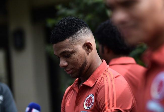 Frank Fabra  llegó a Argentina para su operación
