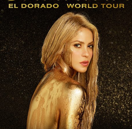 Shakira con «El dorado world tour» en Bogota.