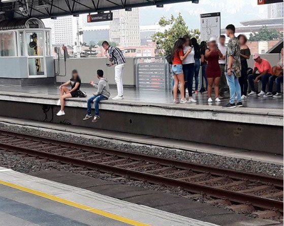 Diariamente en el Metro de Medellín se imponen hasta 40 multas