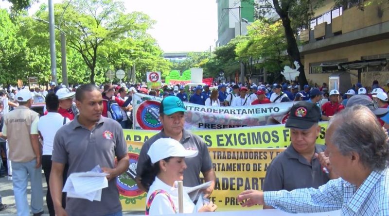 Organizaciones sindicales saldrán a marchar este primero de mayo