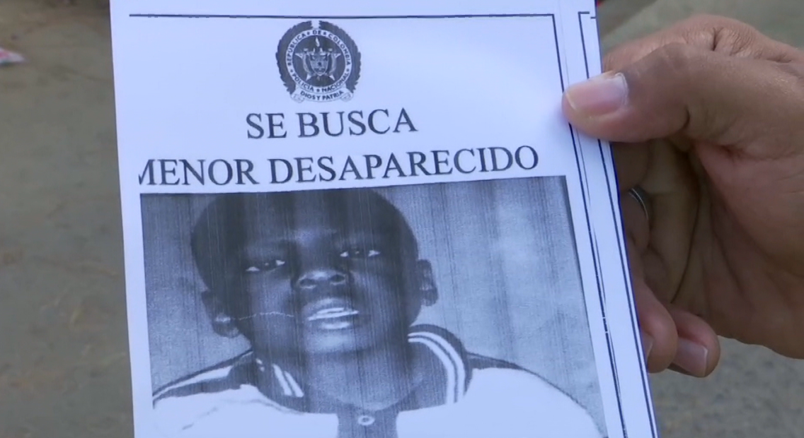 Intensifican búsqueda de menor desaparecido en Medellín
