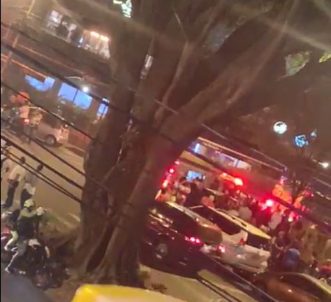 ((Video)) Restaurante en Laureles reportó una emergencia