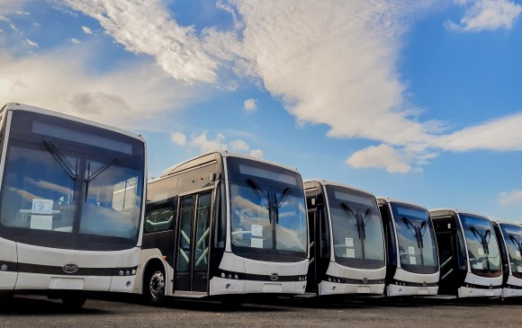 Este martes serán presentados los 64 buses eléctricos de Medellín