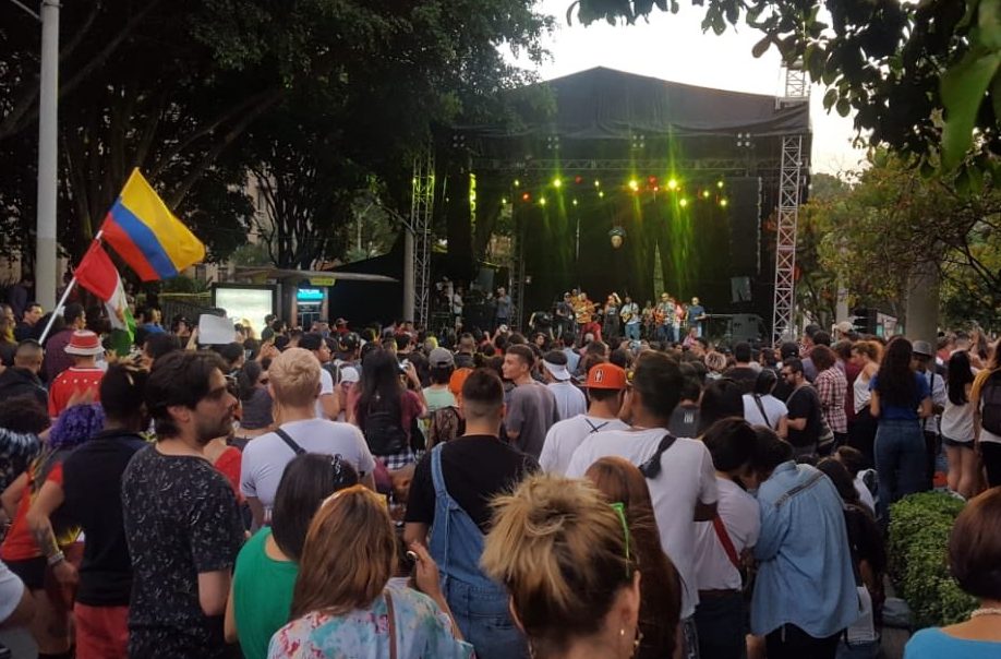 Se realizó “Desconcierto Nacional” en el parque Bicentenario de Boston