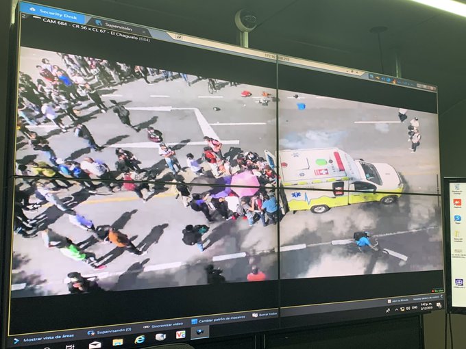 Un artefacto explosivo dejó una persona herida cerca a la U. de A.