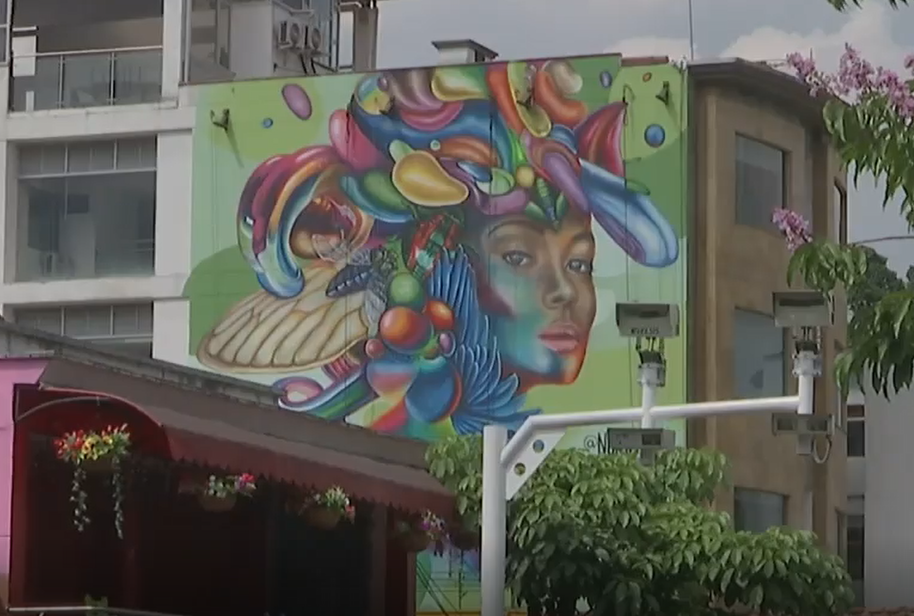 Galería de arte urbano al aire libre es la más grande del país