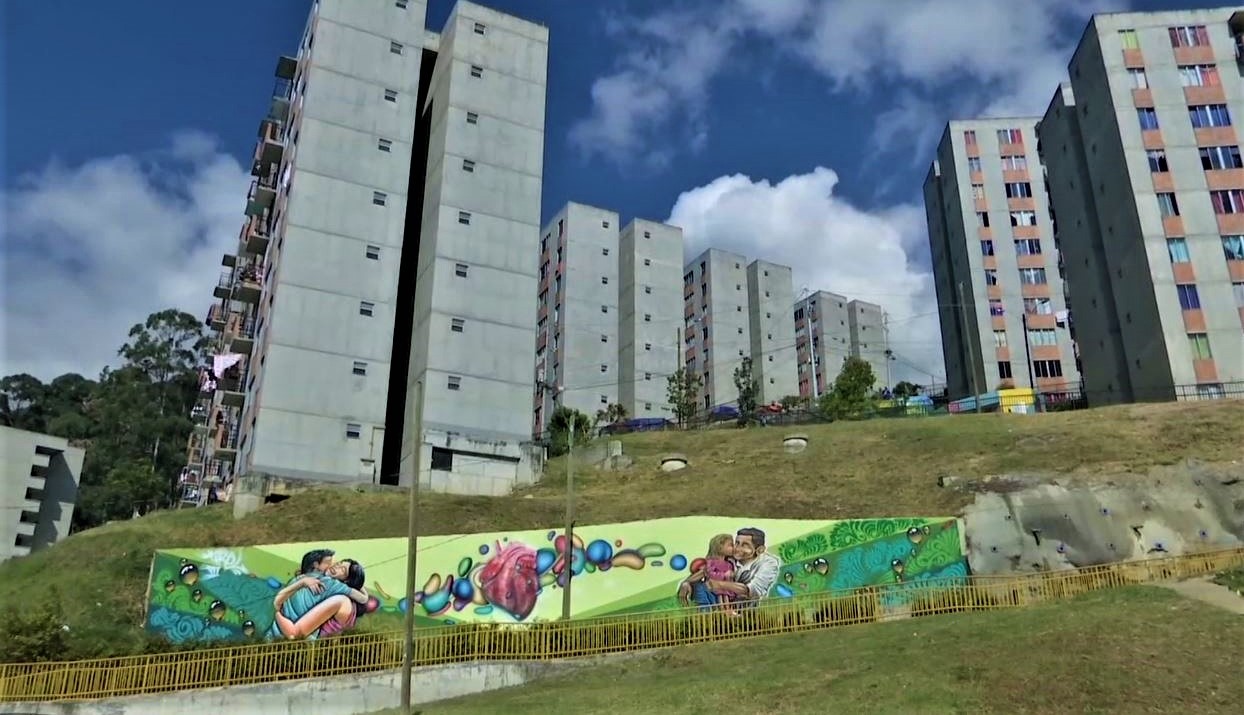 El color y el arte se tomaron los murales de Calasanz y Nuevo Occidente
