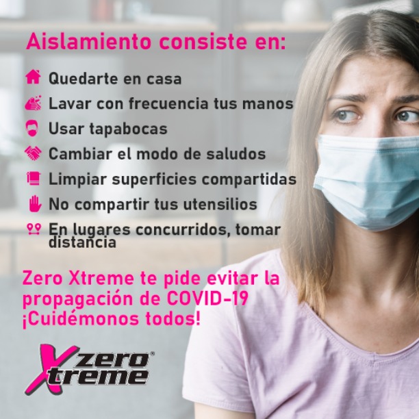 Zero Xtreme: Recomendaciones para la propagación del coronavirus