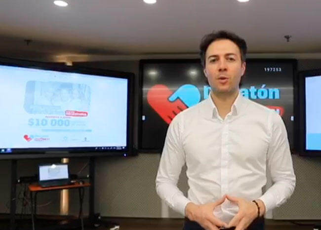 ¡Daniel Quintero lo logró! Donatón pasó la meta y llegó a .316 millones