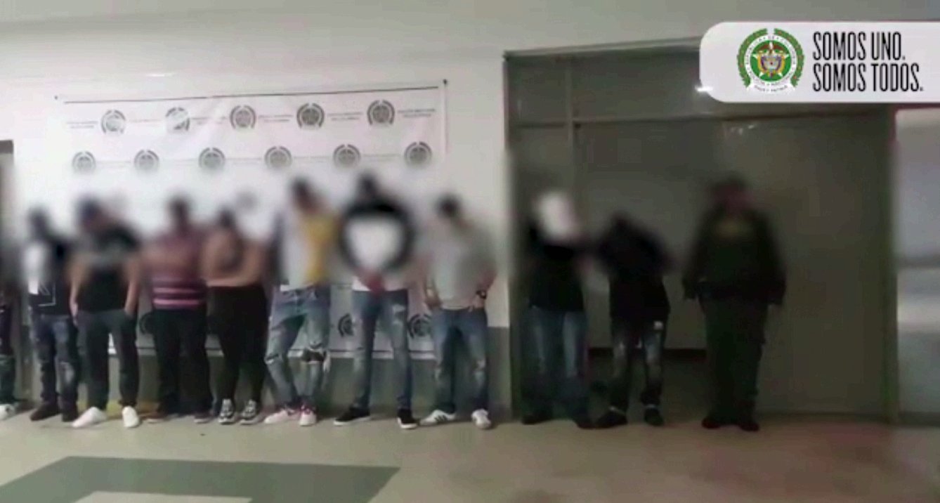 Capturan doce personas en Manrique por hacer una fiesta durante la cuarentena
