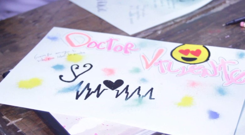 Niños enviaron emotivas cartas al personal médico del Hospital General de Medellín