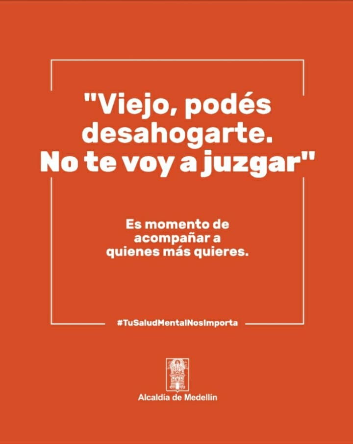 La Alcaldía de Medellín lanza campaña en pro de la salud mental