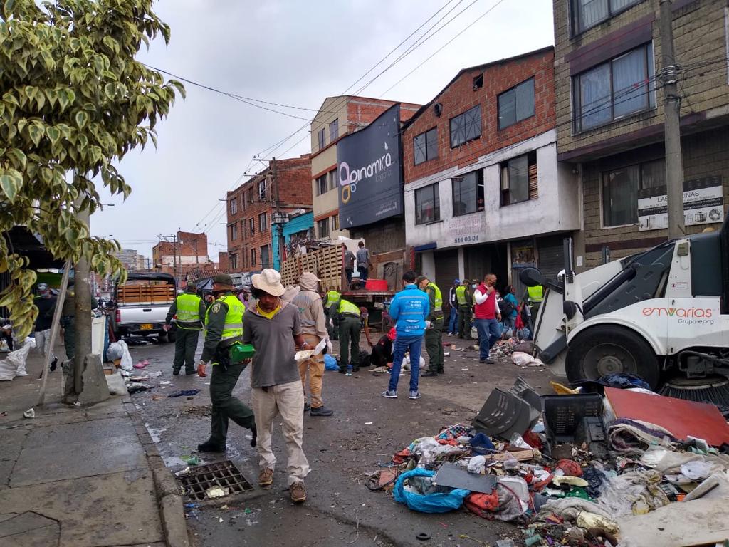 Autoridades realizaron intervención sectorizada en la Avenida de Greiff