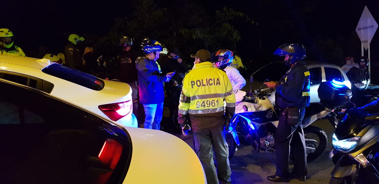128 personas sancionadas en operativo de control de piques ilegales