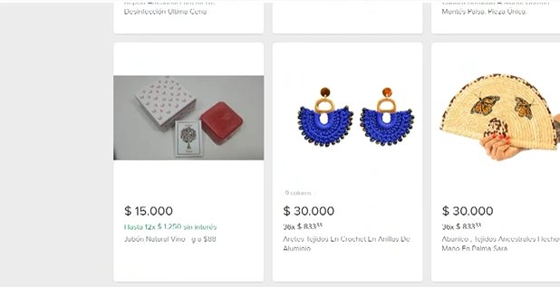 Productos artesanales de Sanalejo llegan a Mercado Libre