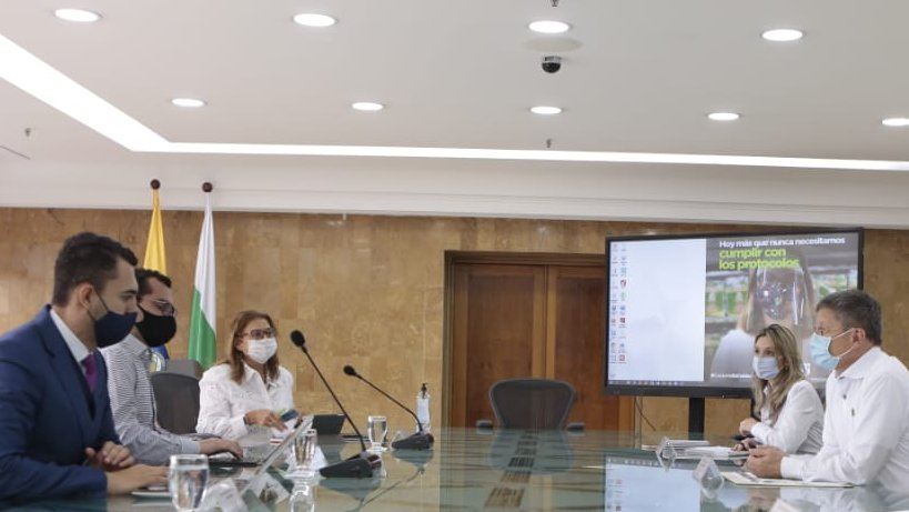Presidente de SAE y su equipo se reunieron con el Gobernador de Antioquia para apoyar la reactivación económica