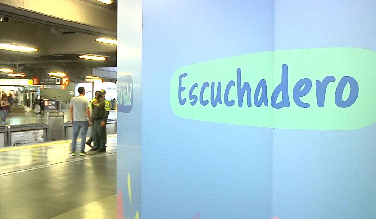 Alcaldía habilita espacio para orientación psicológica en el Metro