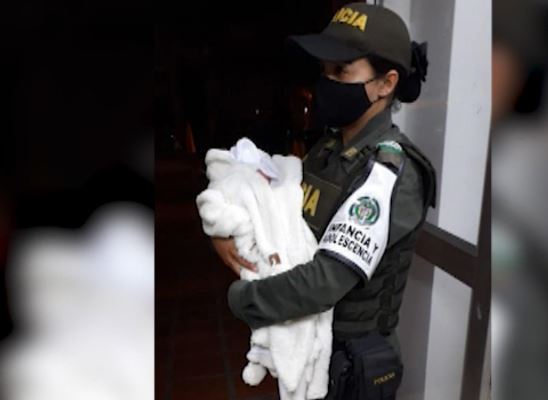 Autoridades rescataron bebé abandonado en el barrio Conquistadores