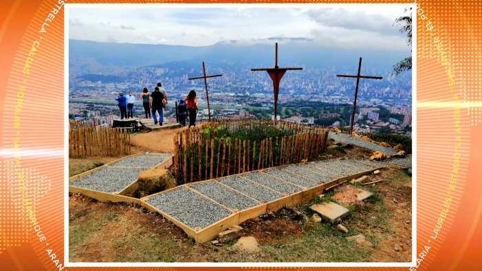Instalado un módulo educativo ambiental en el Cerro de las Tres Cruces