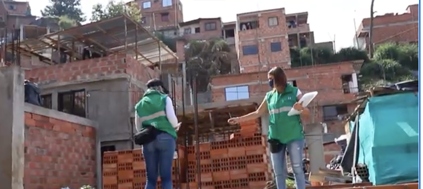 Mil metros cuadrados de espacio público recuperados por lotes invasores