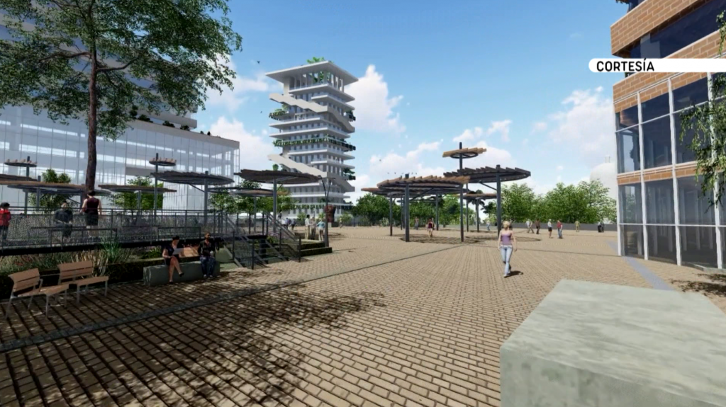 La EDU tramita ante el concejo de Medellín, la revitalización del Parque San Antonio