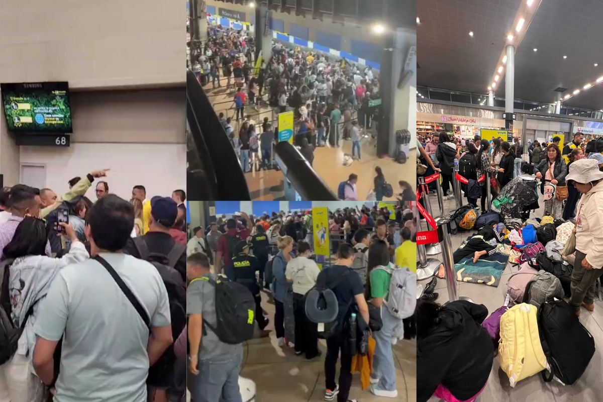 Suspensión de vuelos de Viva Air deja a cientos de pasajeros varados en Colombia