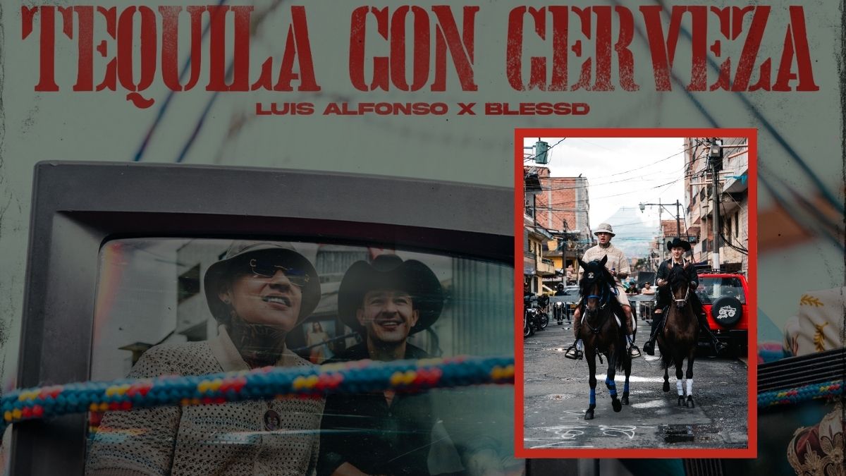 En Barrio Antioquia: Luis Alfonso y Blessd estrenan sencillo en Medellín