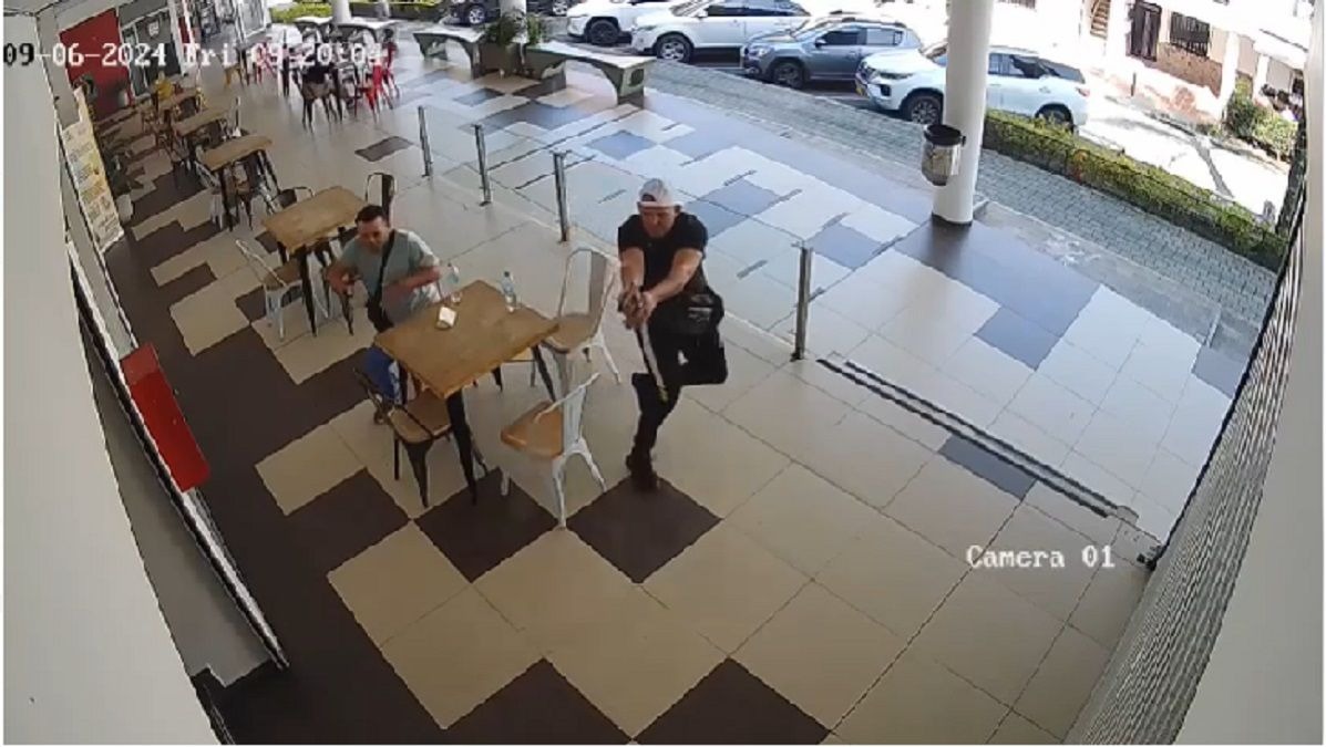 [Video] Revela a sicarios que atacaron venezolano en gimnasio en Rionegro