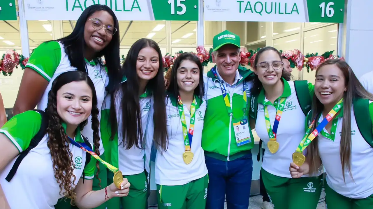 Antioquia, campeón de los primeros Juegos Nacionales Juveniles: medallas y orgullo para el departamento