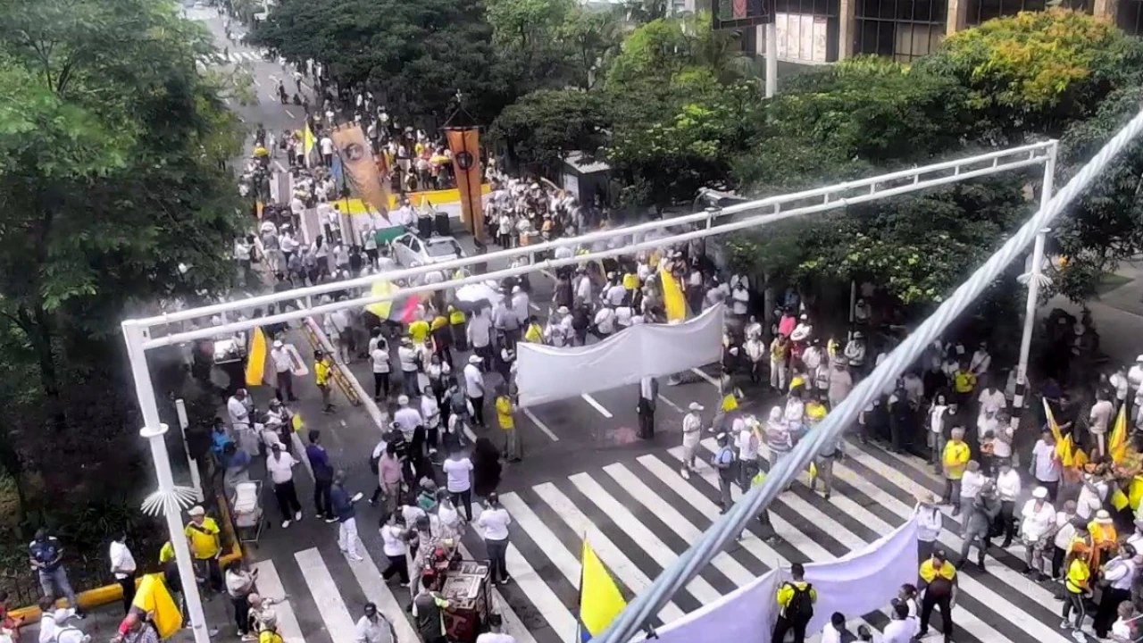 Marcha en Medellín contra el Gobierno Petro: así será el recorrido