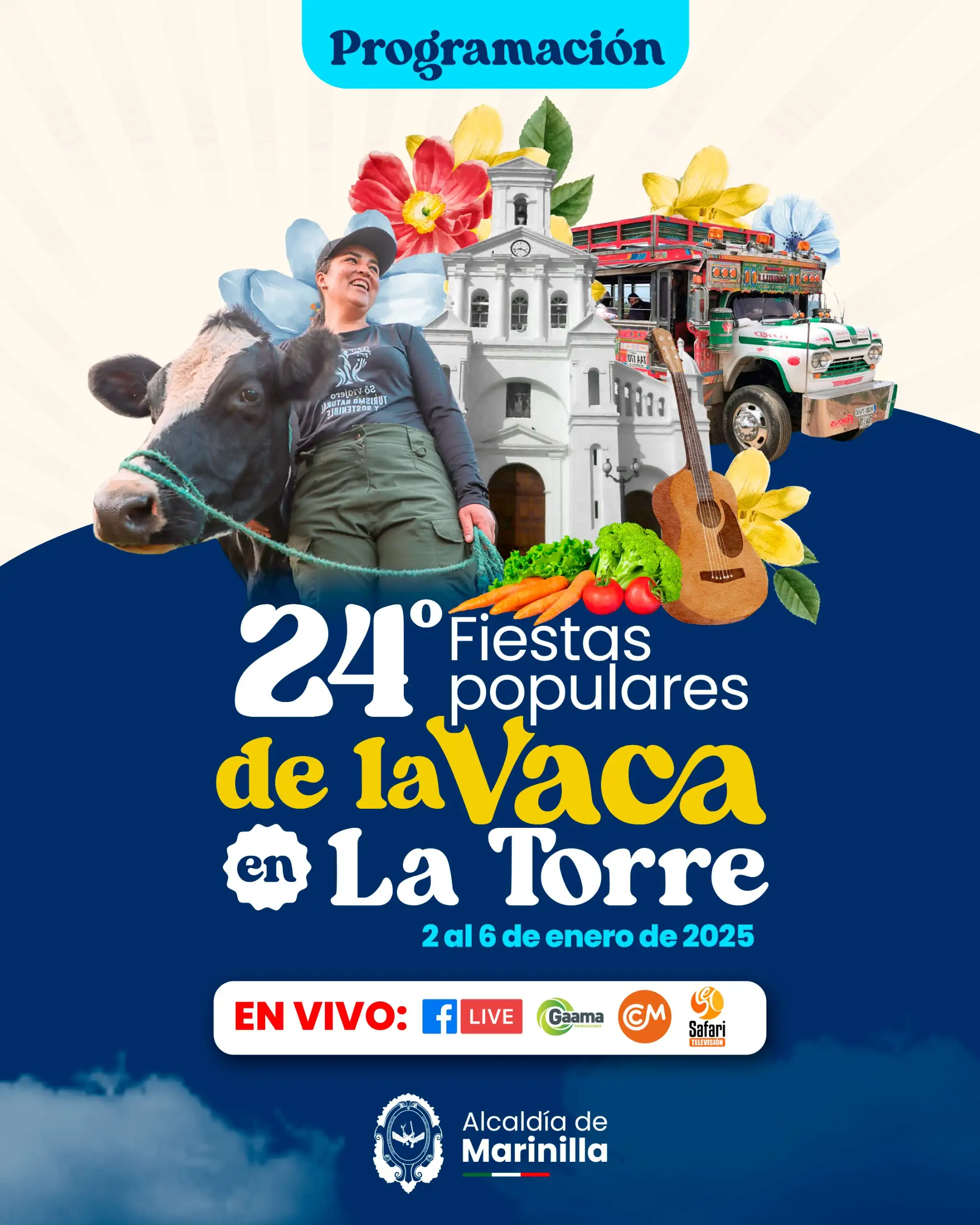 Marinilla se alista para la 24ª edición de las Fiestas Populares de la Vaca en la Torre