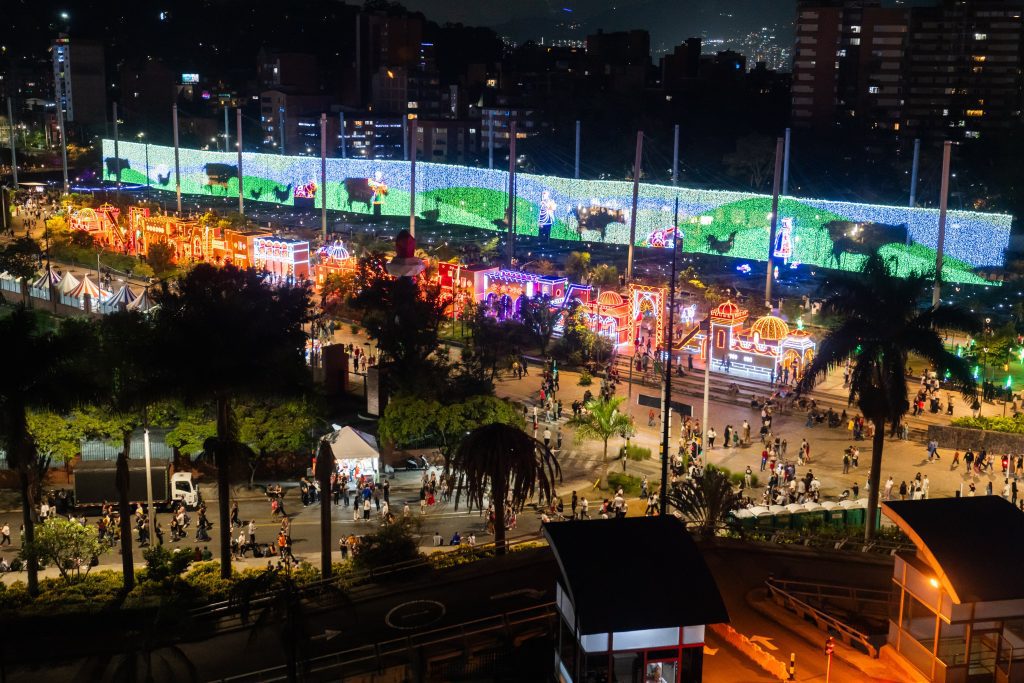 Hasta este día puede visitar los alumbrados de Medellín