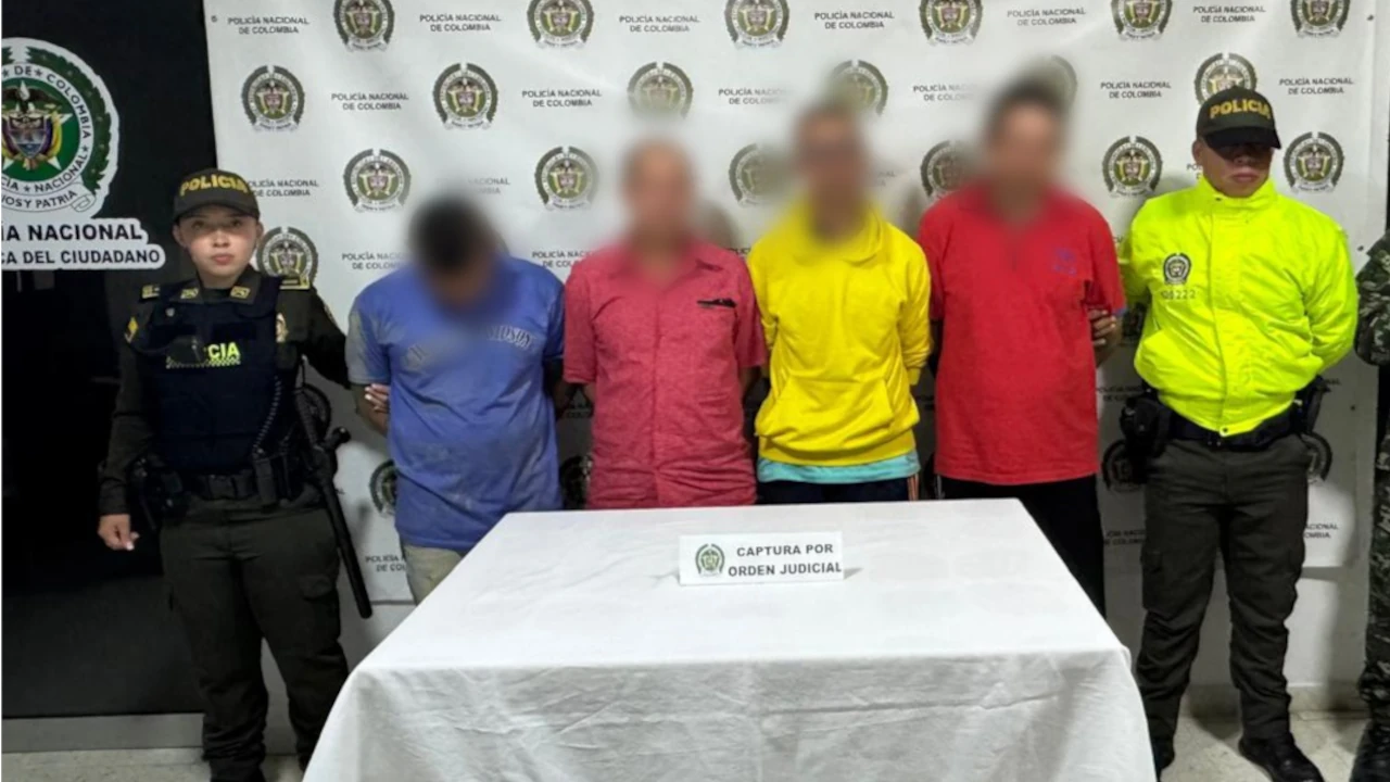 Capturan a cuatro integrantes del Clan del Golfo en Betulia y esclarecen homicidios en el Suroeste Antiqueño