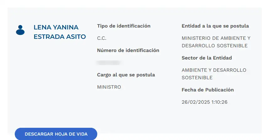 ¡La primera indígena con este cargo! Lena Yanina Estrada nueva ministra de Ambiente marca un hito en Colombia