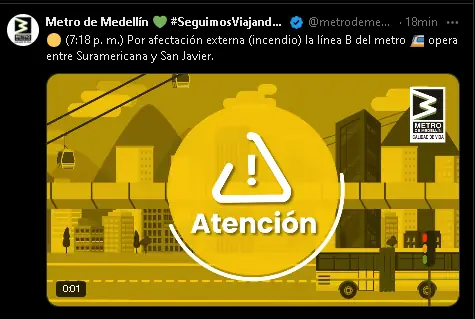 Autoridades confirmaron que bomberos ya están en el lugar de la emergencia