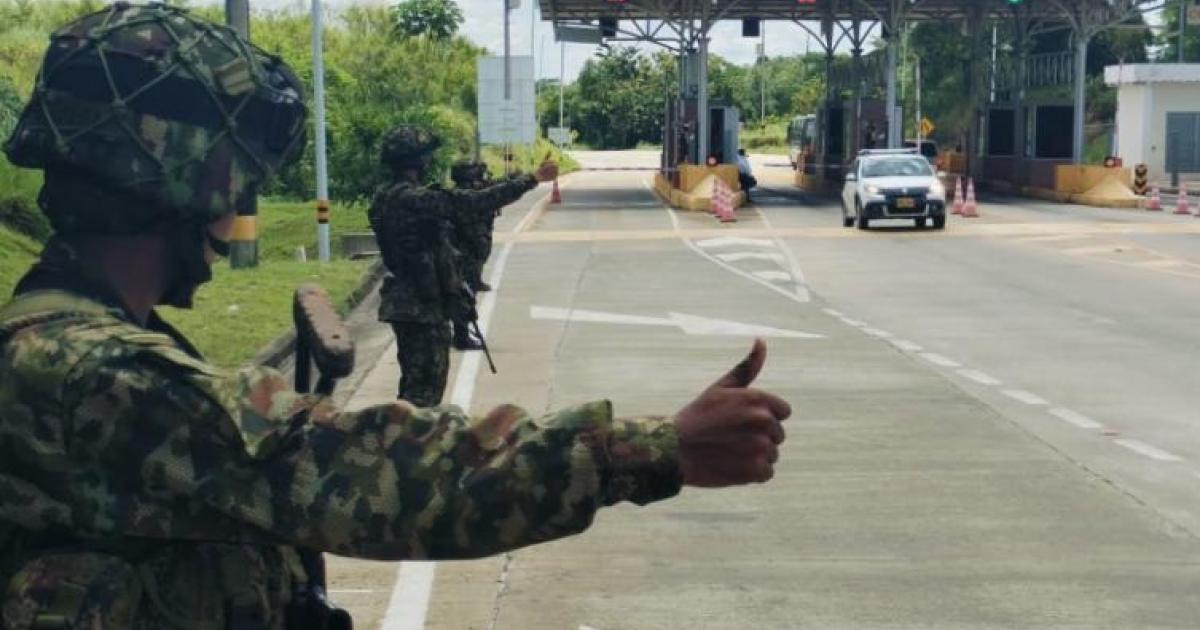 800 militares vigilarán vías entre Bajo Cauca antioqueño y Sucre y Córdoba