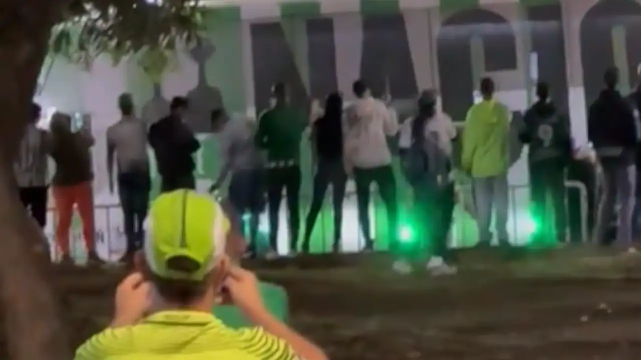 Atlético Nacional ya está en el Atanasio: así fue su llegada antes del duelo de Libertadores