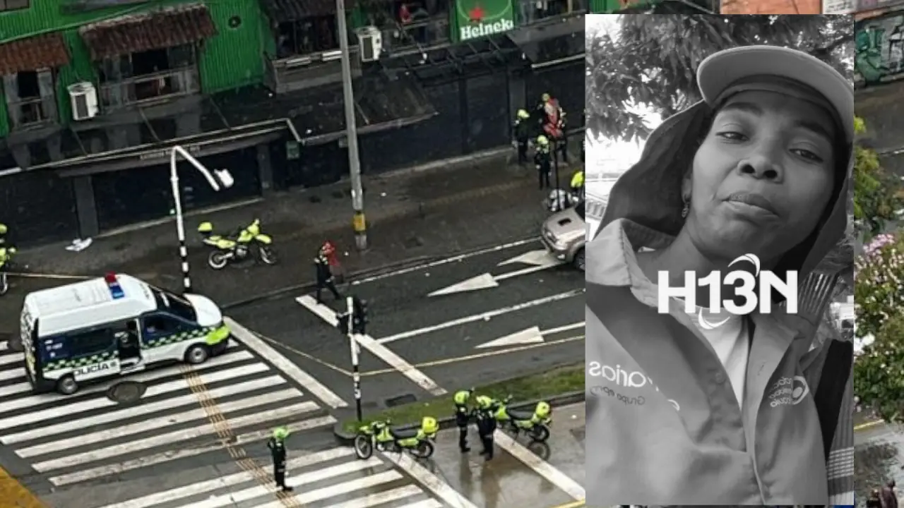 Ella era Flor la mujer que barría las calles de Medellín y murió al ser alcanzada por una bala perdida