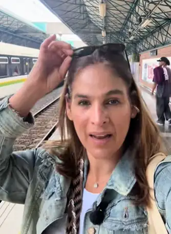 "Esto es increíble": turista cuenta su experiencia en el Metro de Medellín y el video se vuelve viral