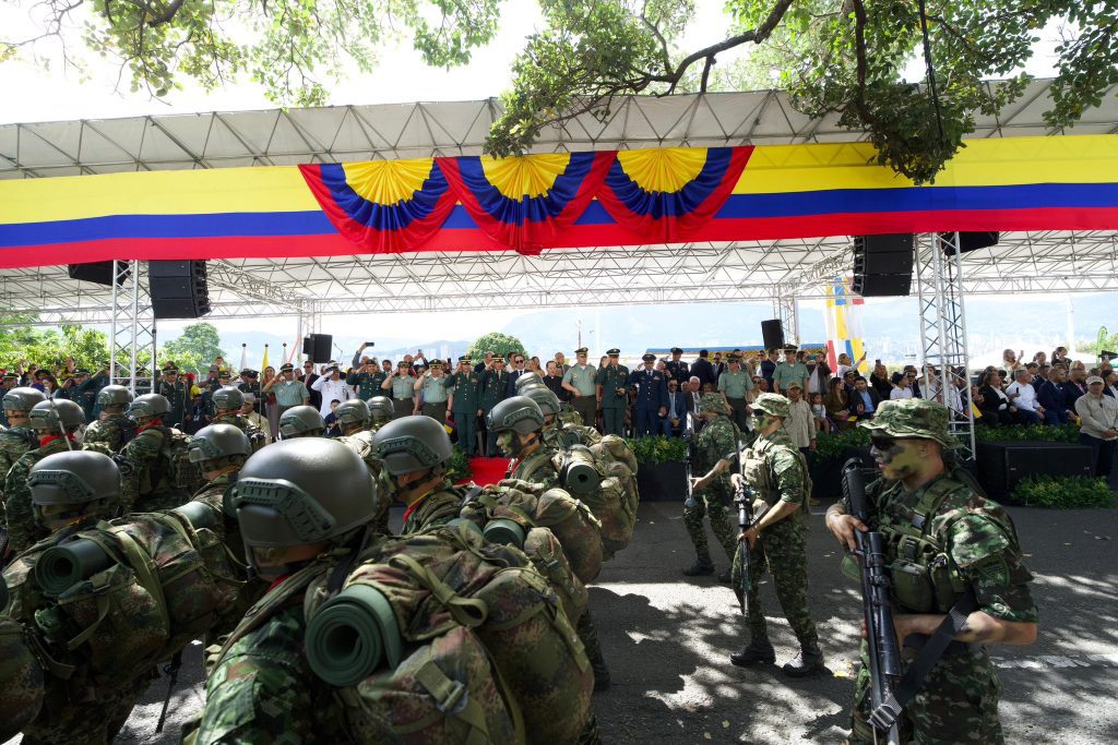 Así se vivió el desfile militar del 20 de julio en Medellín 