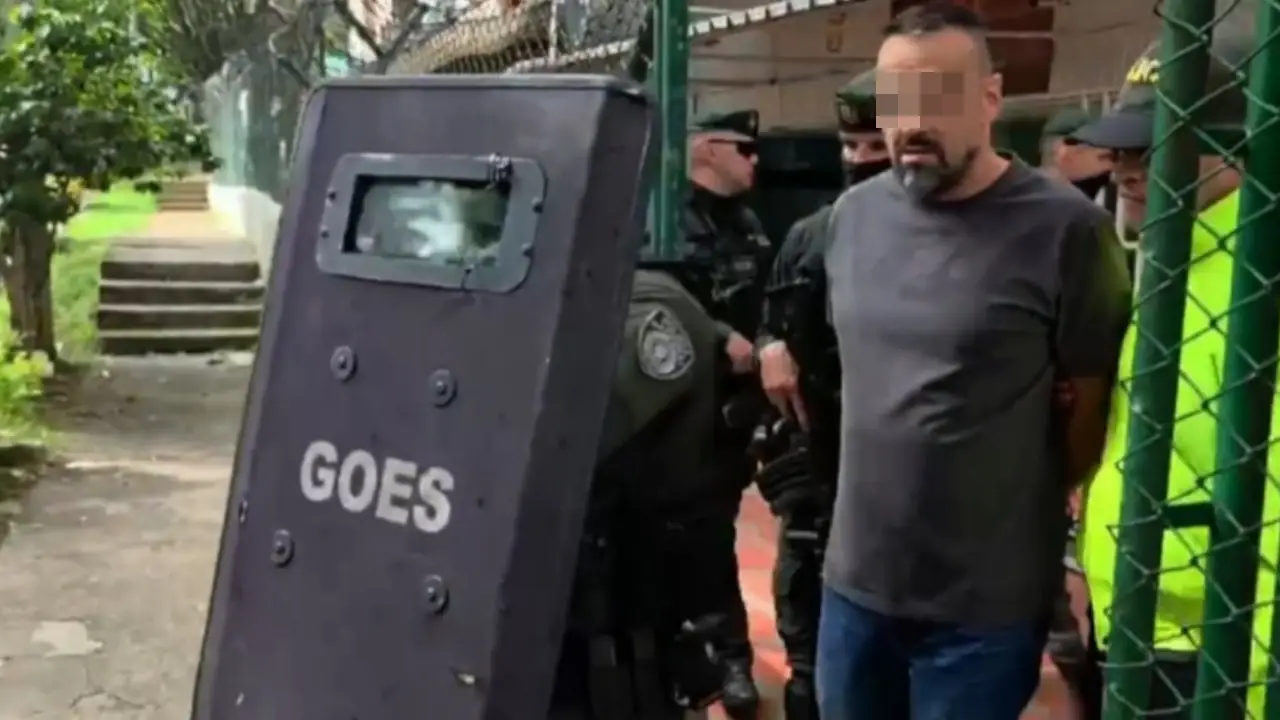Capturan en Bello a alias ‘Richard’ presunto cabecilla financiero de ‘La Terraza’ condenado a 37 años