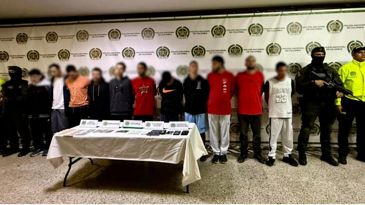 ¡Ganaban hasta 0 millones al mes! Desarticulan a grupo delincuencial que vendía drogas en Itagüí