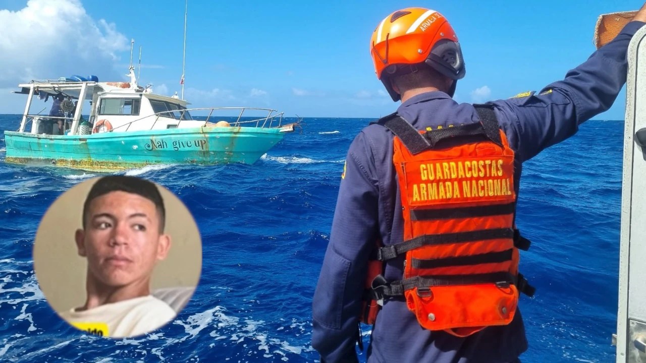 Intensifican búsqueda de menor en Turbo tras colisión entre embarcación de la Armada y bote pesquero
