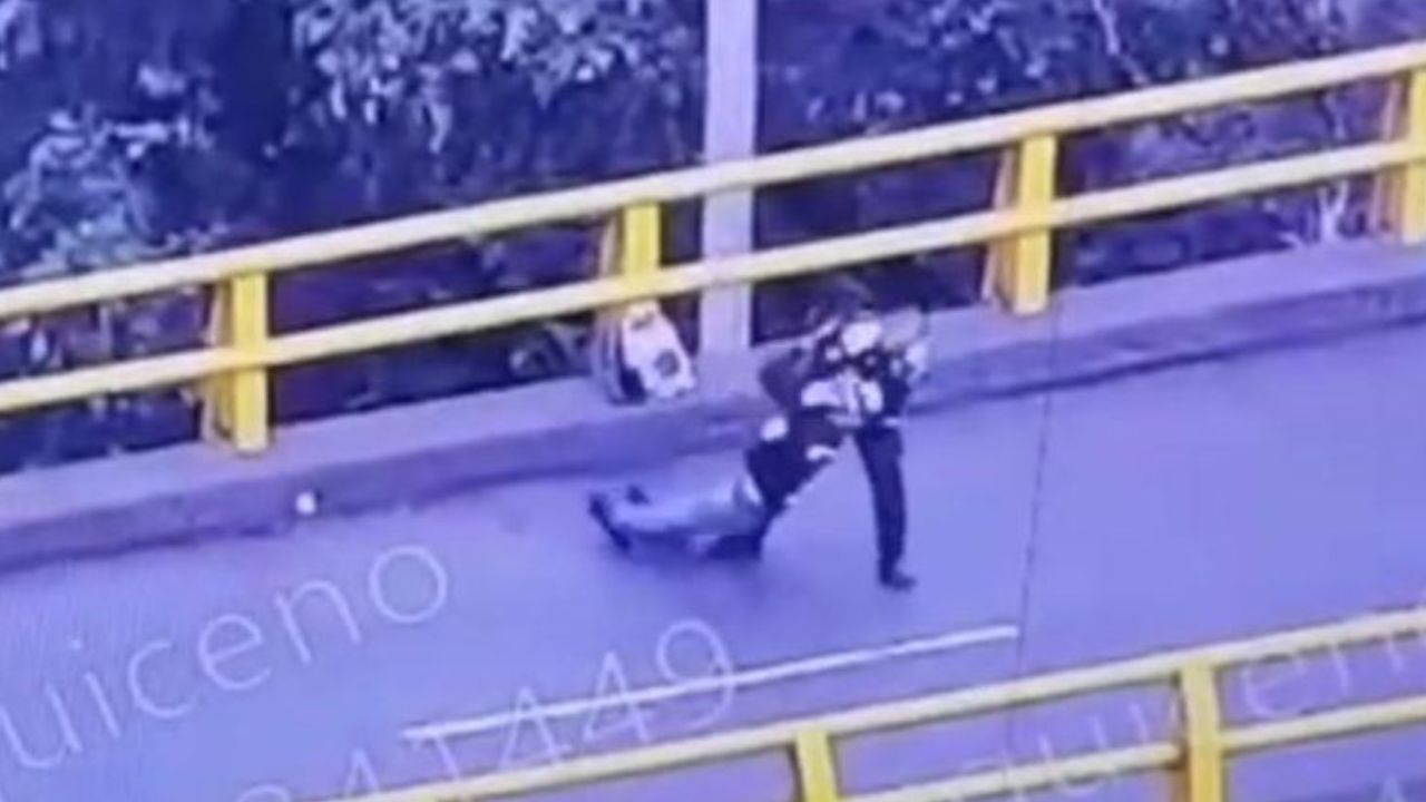 Visualizadores del 123 y Policía salvan la vida de un ciudadano