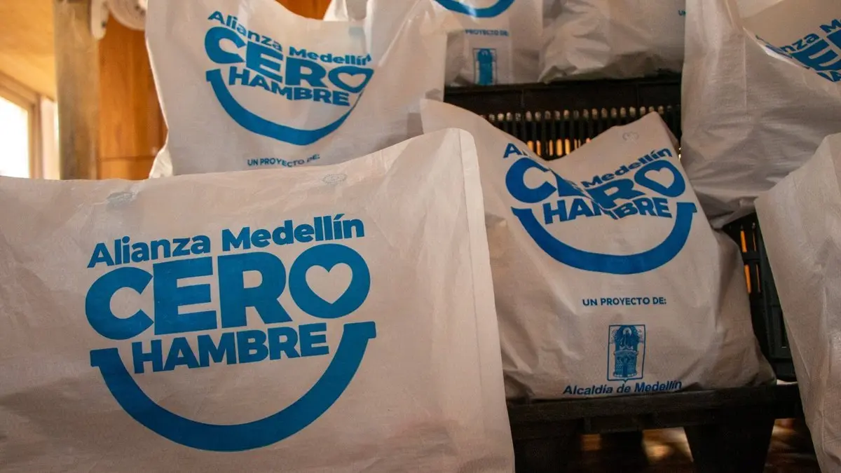 Con la alianza Cero Hambre, Medellín le apunta a que 1.000 familias tengan algo que comer esta navidad