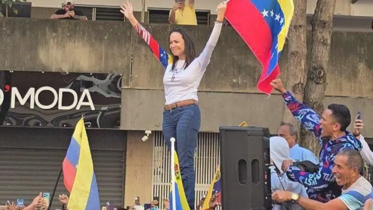 María Corina Machado en una imagen de archivo