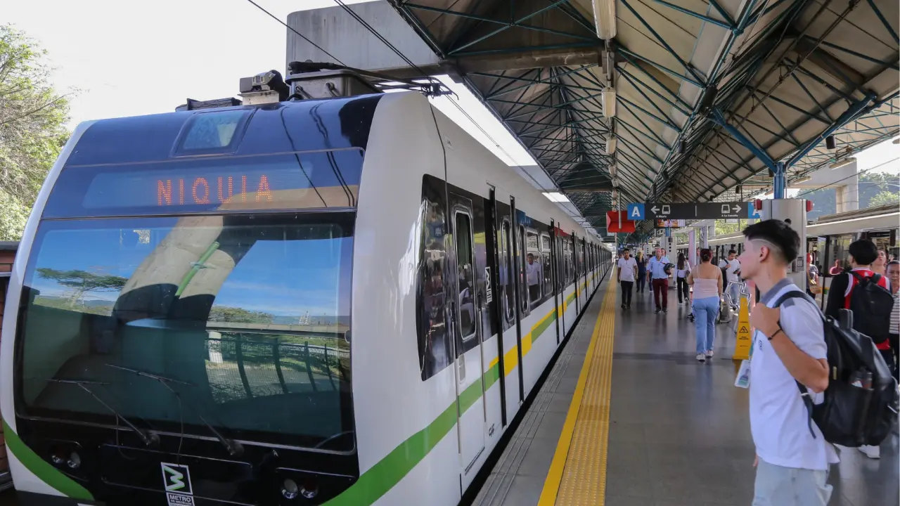 ¡Ojo al horario! Así funcionará el Metro de Medellín este 31 de diciembre y el 1 de enero