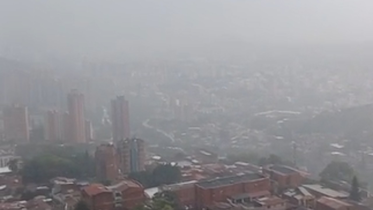 Lluvias intensas sur Valle de Aburrá