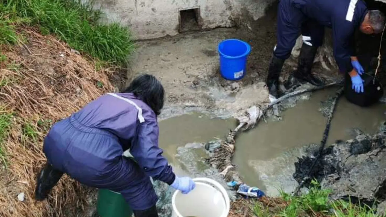 ¡Qué cochinada! CAR suspende vertimiento ilegal de curtiembre al río Bogotá en Chocontá